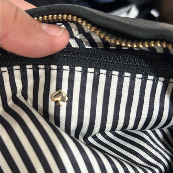 Kate Spade Black Textured Shoulder Bag - Picture 6 of 7